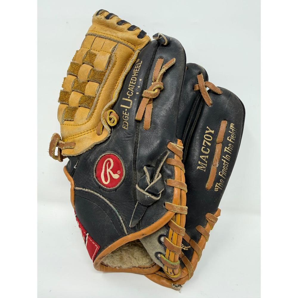 Rawlings Mark McGwire Big Mac 70 Home Run King Baseball Glove MAC70Y Black 11in